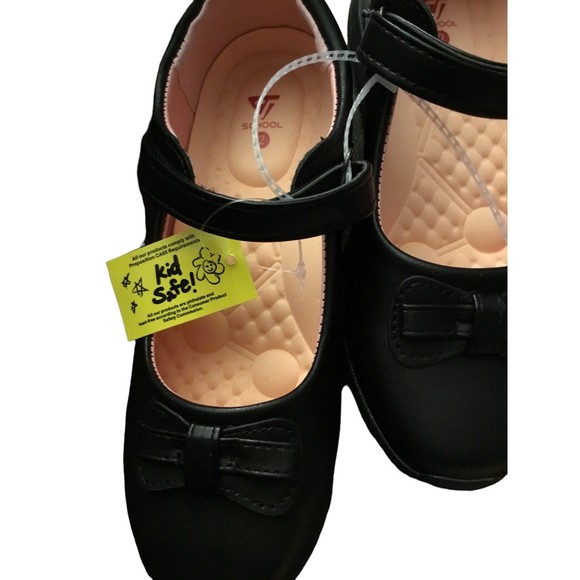 Brooman Girls School Dress Shoes Mary Jane Flats Comfortable Lightweight Size 2 - Picture 5 of 7